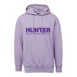 MV Sport Stardust Purple Hooded Sweatshirt w/Hunter Logo